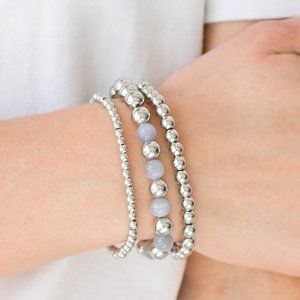 Always On The Glow Silver Bracelet